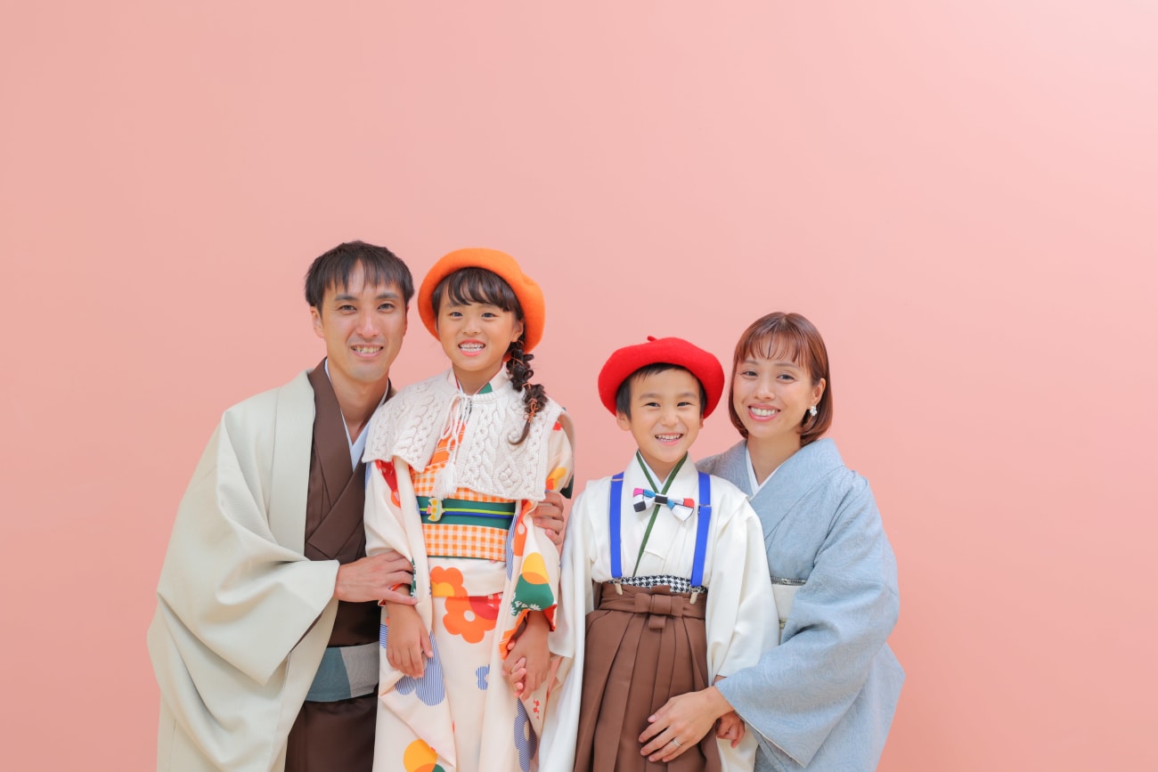 家族みんなで着物を着よう！