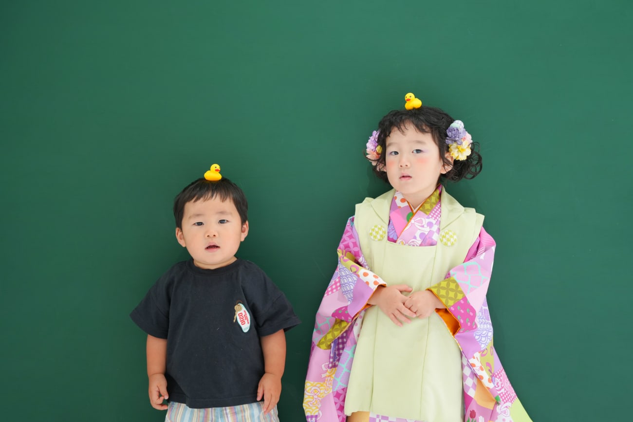 2歳の弟くんと一緒に⭐️