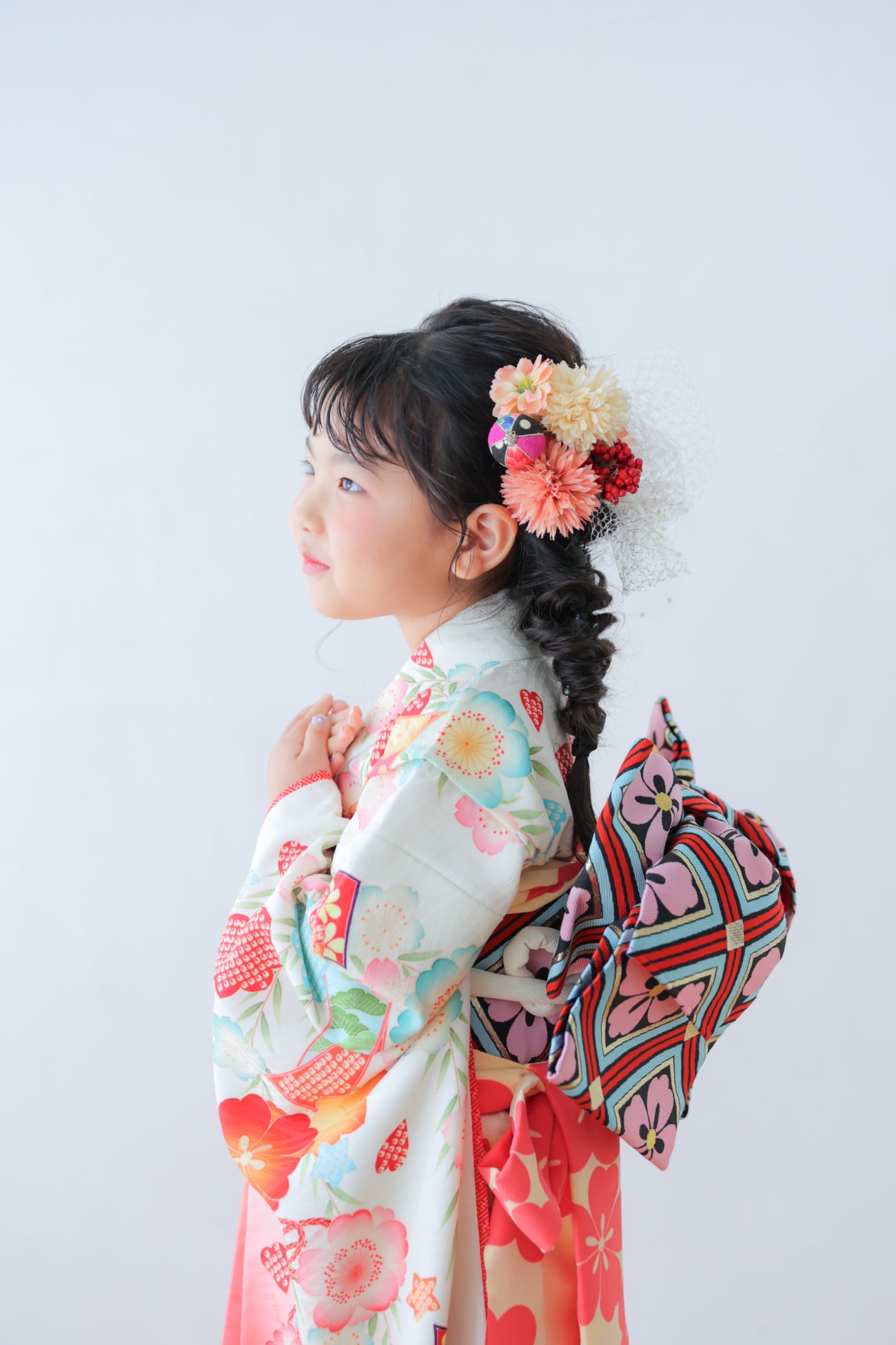 髪の毛も可愛くヘアセット！！！