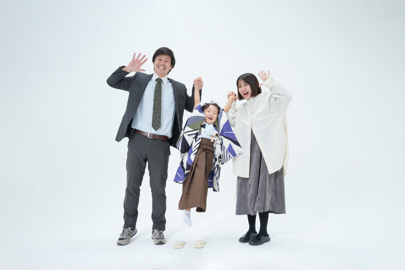 最後は家族写真で👪