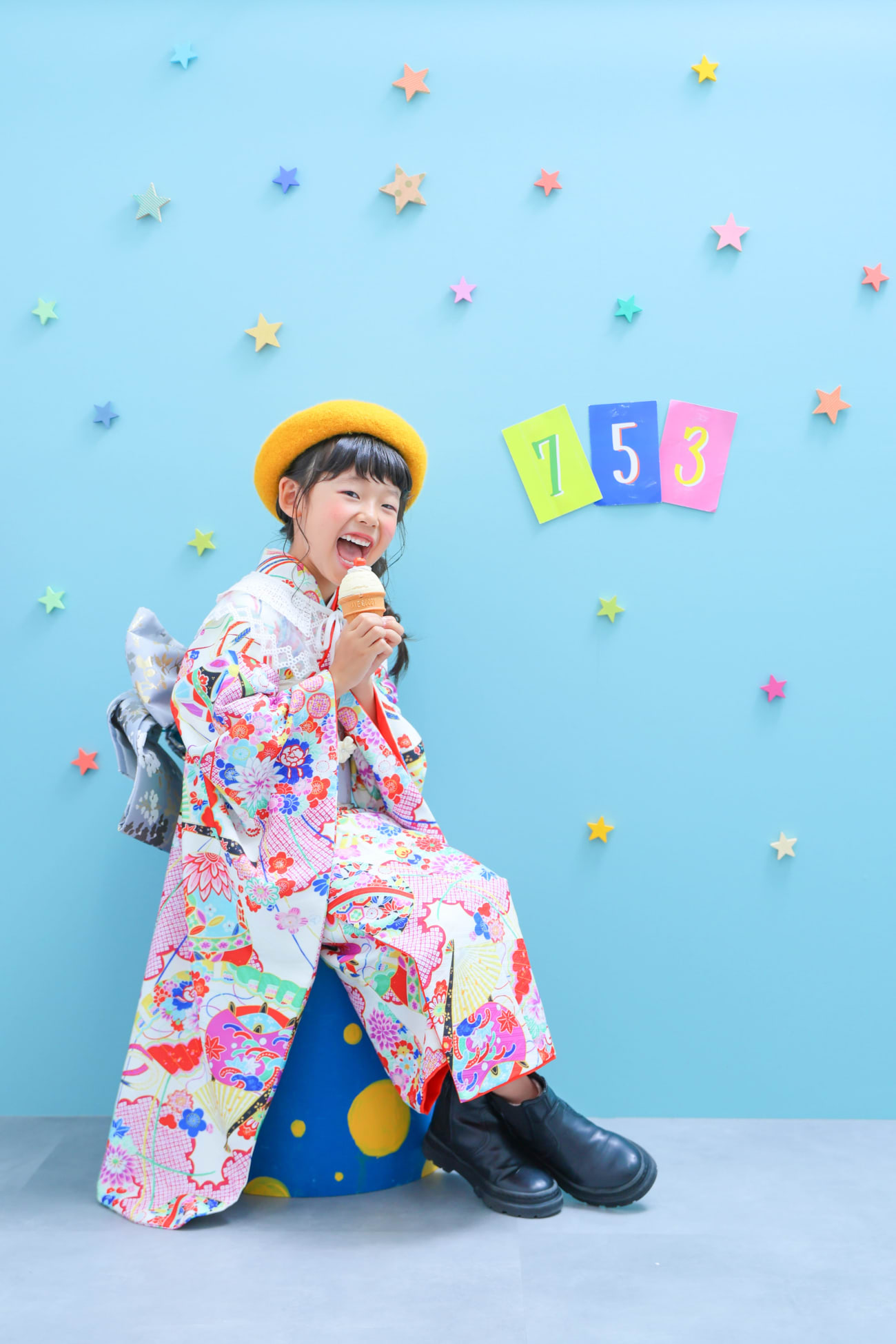 ハピスタコーデで変身⭐️