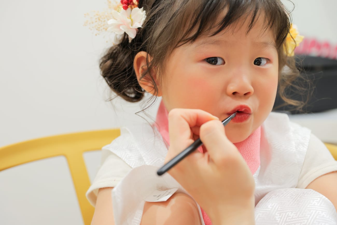 まずはお支度風景を・・・💕