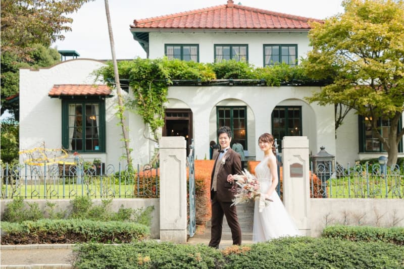 港の見える丘公園で『フォトウェディング』を撮影すると♪