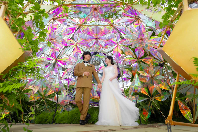 京成バラ園で『フォトウェディング』を撮影すると♪