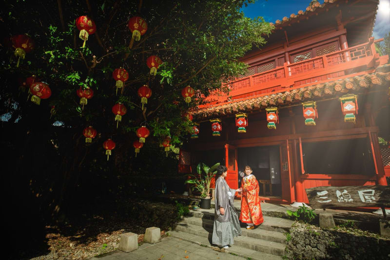 体験王国むら咲むらで『フォトウェディング』を撮影すると♪