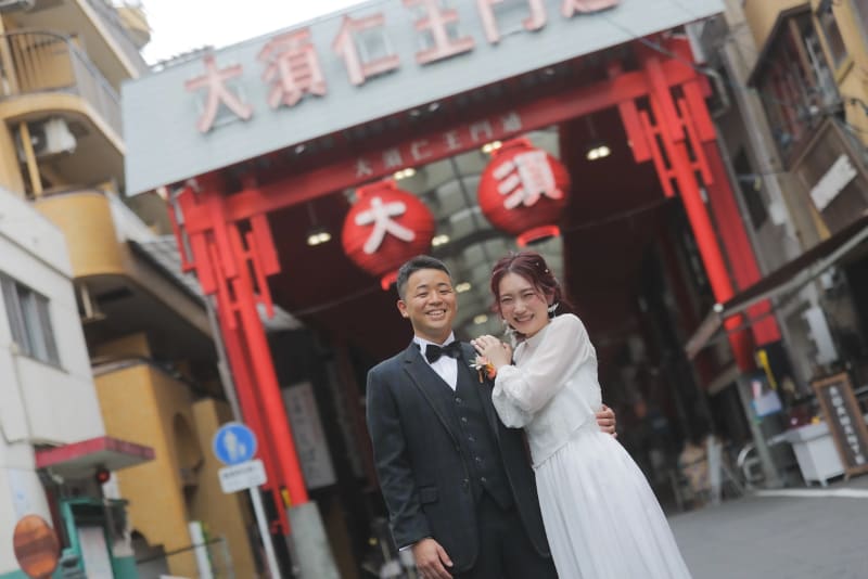 大須商店街で『フォトウェディング』を撮影すると♪