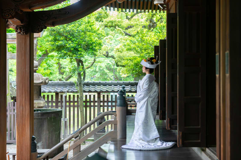 牛嶋神社で『フォトウェディング』を撮影すると♪