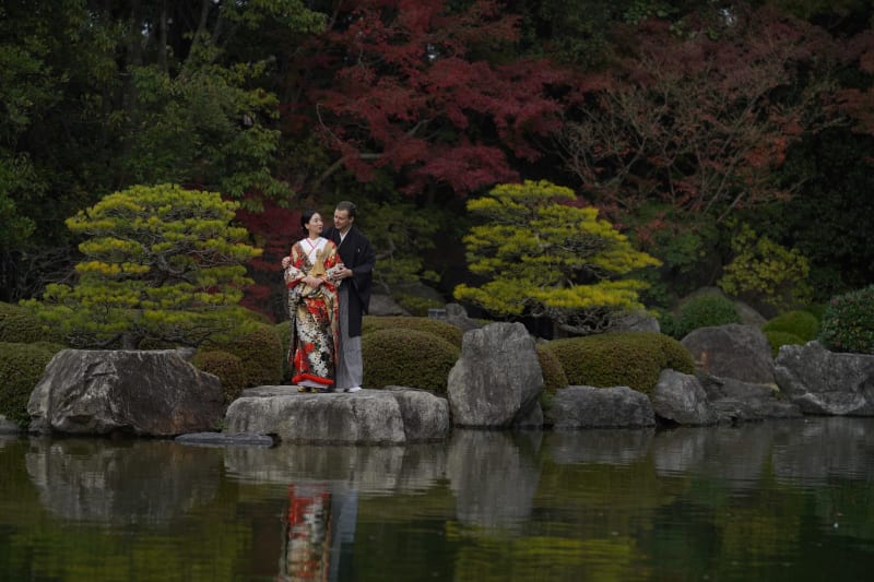 大濠公園で『フォトウェディング』を撮影すると♪