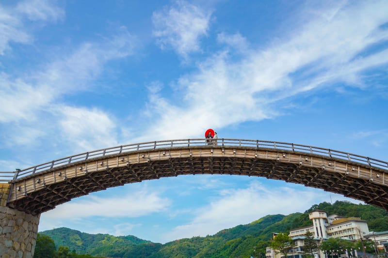 錦帯橋で『フォトウェディング』を撮影すると♪