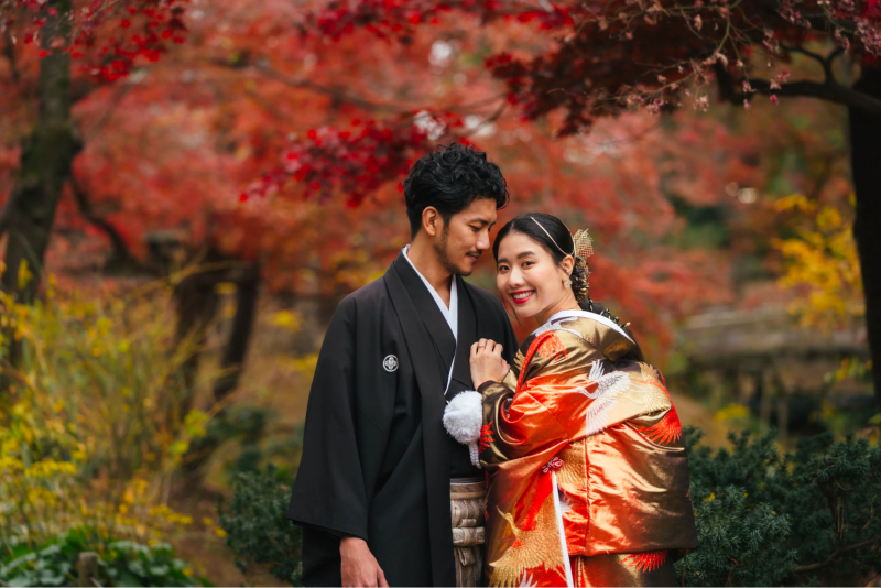 三溪園で『フォトウェディング』を撮影すると♫