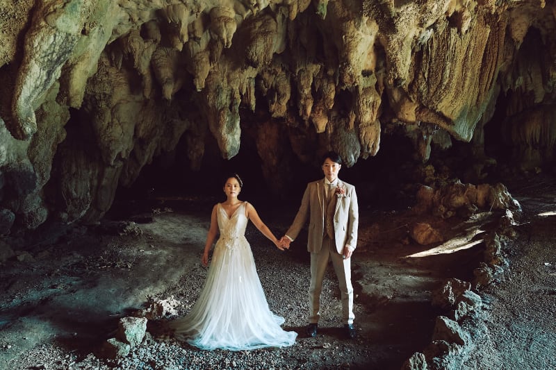 ガンガラーの谷で『フォトウェディング』を撮影すると♪