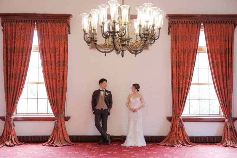 豊平館で『フォトウェディング』を撮影すると♪