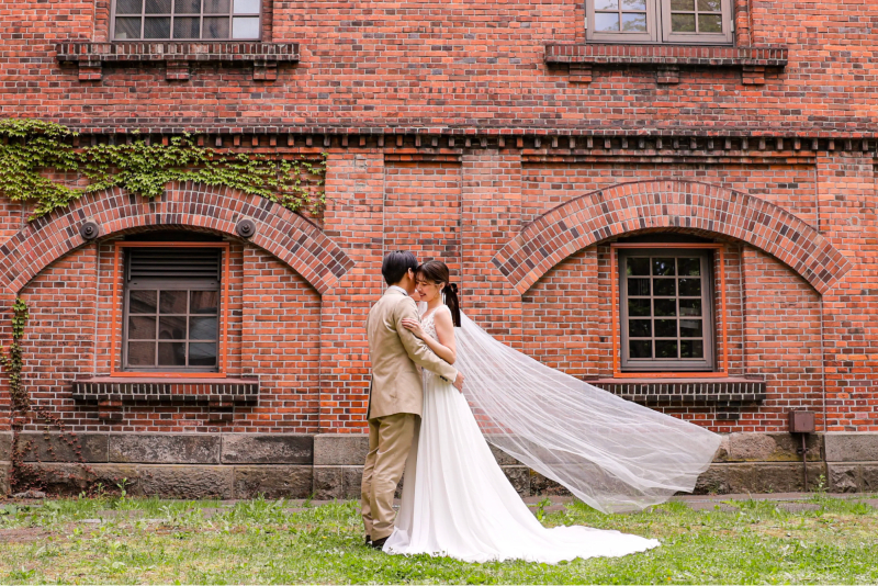 サッポロビール園で『フォトウェディング』を撮影すると♪