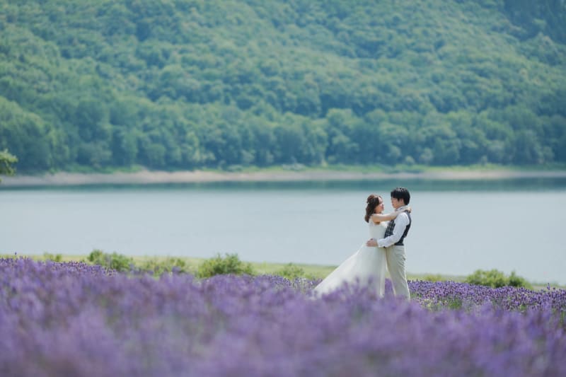 かなやま湖で『フォトウェディング』を撮影すると♪