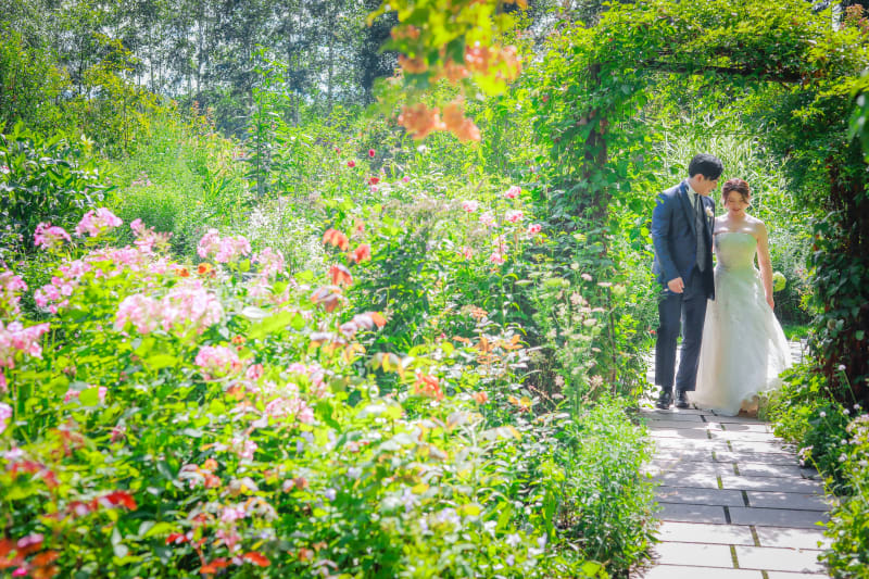 上野ファームで『フォトウェディング』を撮影すると♪