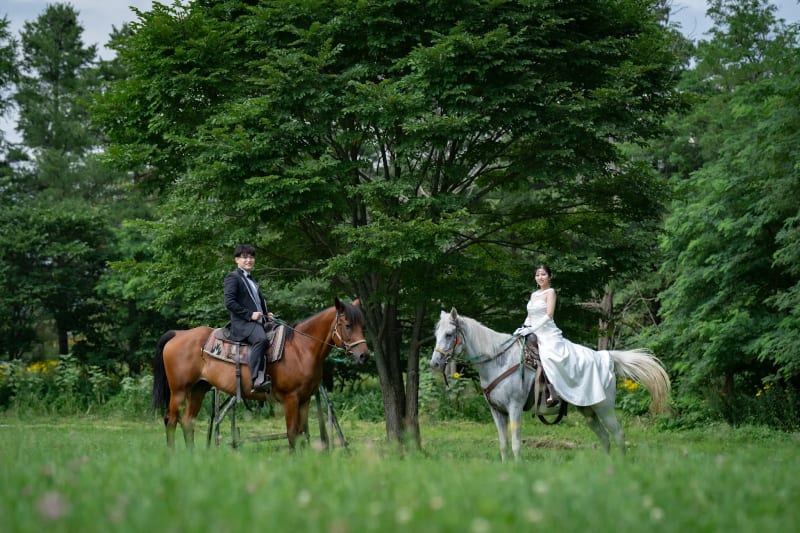 クラークホースガーデンで『フォトウェディング』を撮影すると♪