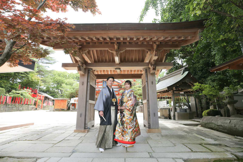 紅葉八幡宮で『フォトウェディング』を撮影すると♪