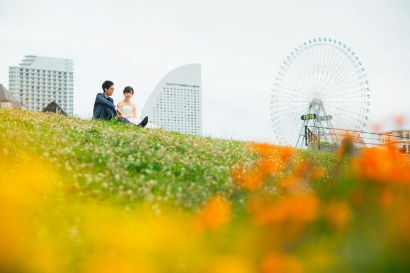 撮影地：日本丸メモリアルパーク