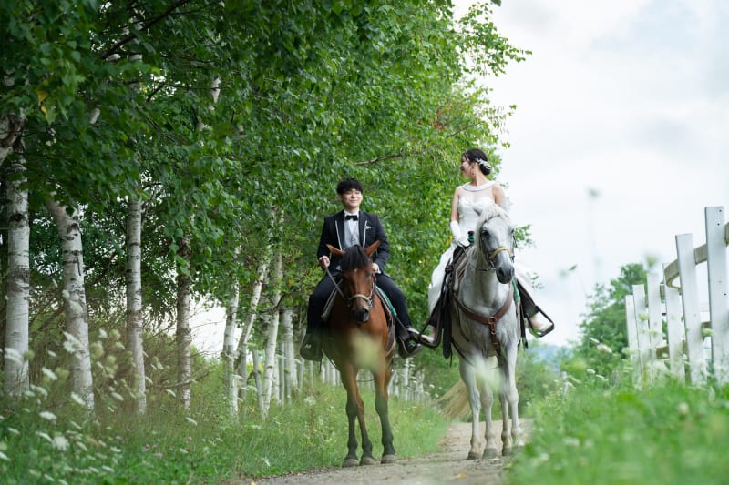 クラークホースガーデンで『フォトウェディング』を撮影すると♪