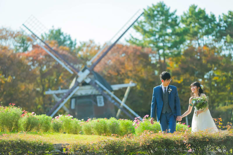 名城公園で『フォトウェディング』を撮影すると♪