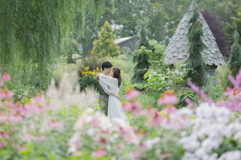 上野ファームで『フォトウェディング』を撮影すると♪