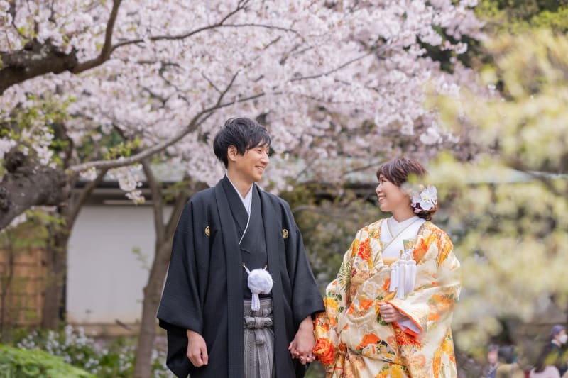三渓園で『フォトウェディング』を撮影すると♫