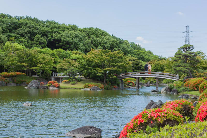 大仙公園で『フォトウェディング』を撮影すると♪