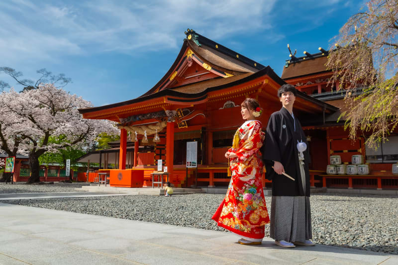 静岡浅間神社で『フォトウェディング』を撮影すると♪