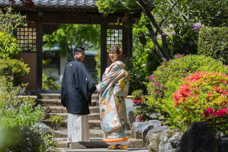 海蔵寺で『フォトウェディング』を撮影すると♪