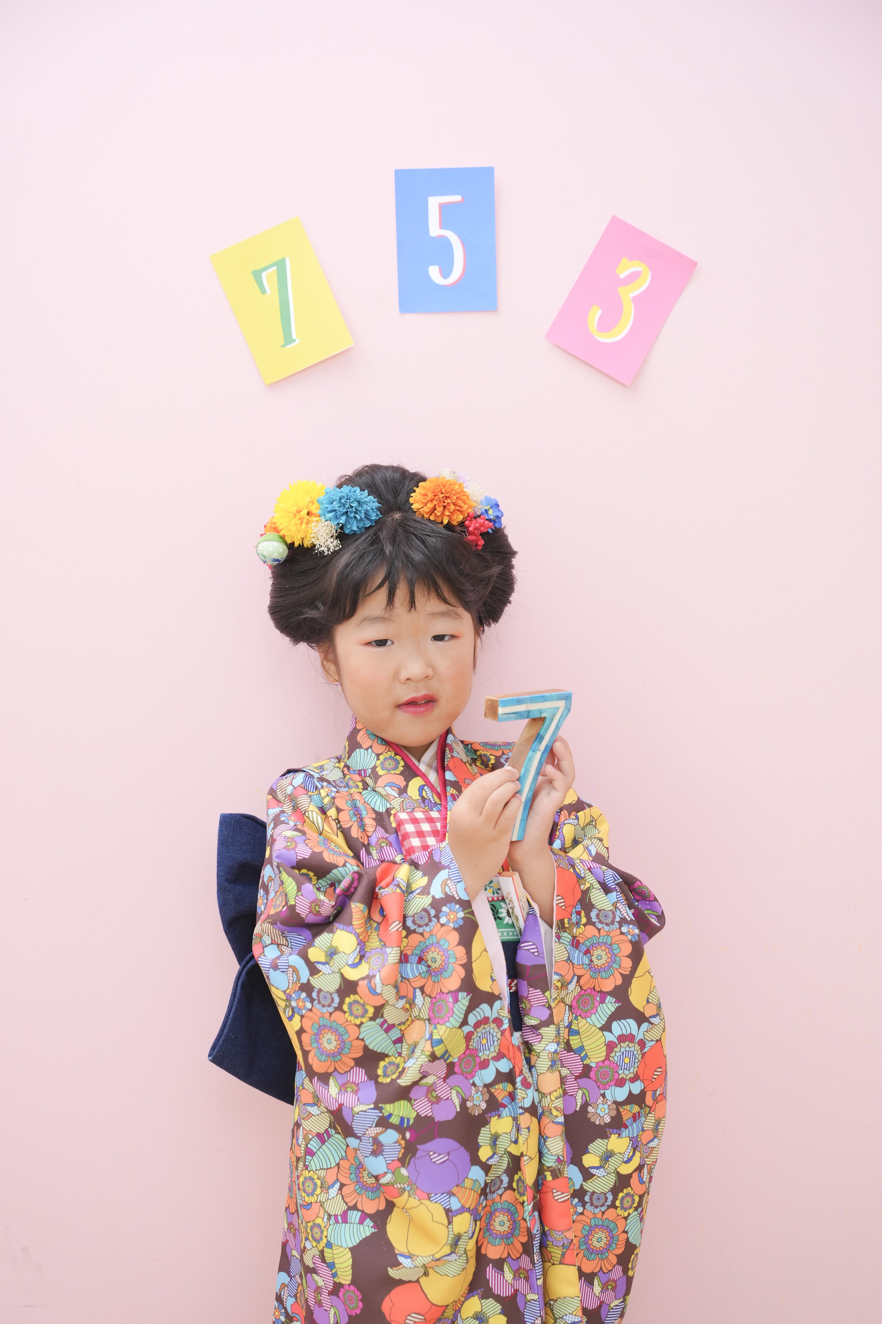 七五三　7歳女の子