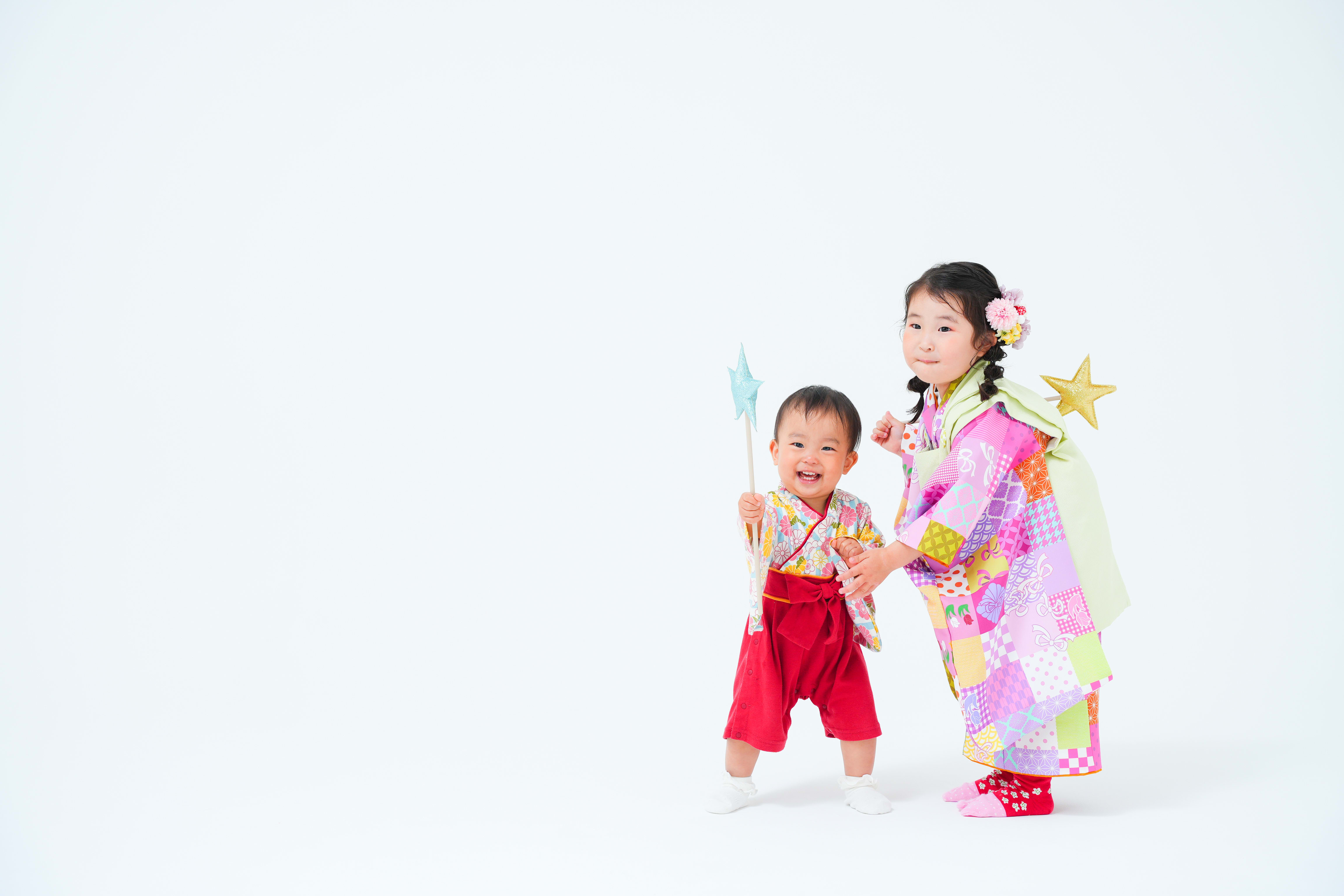 姉妹写真　着物