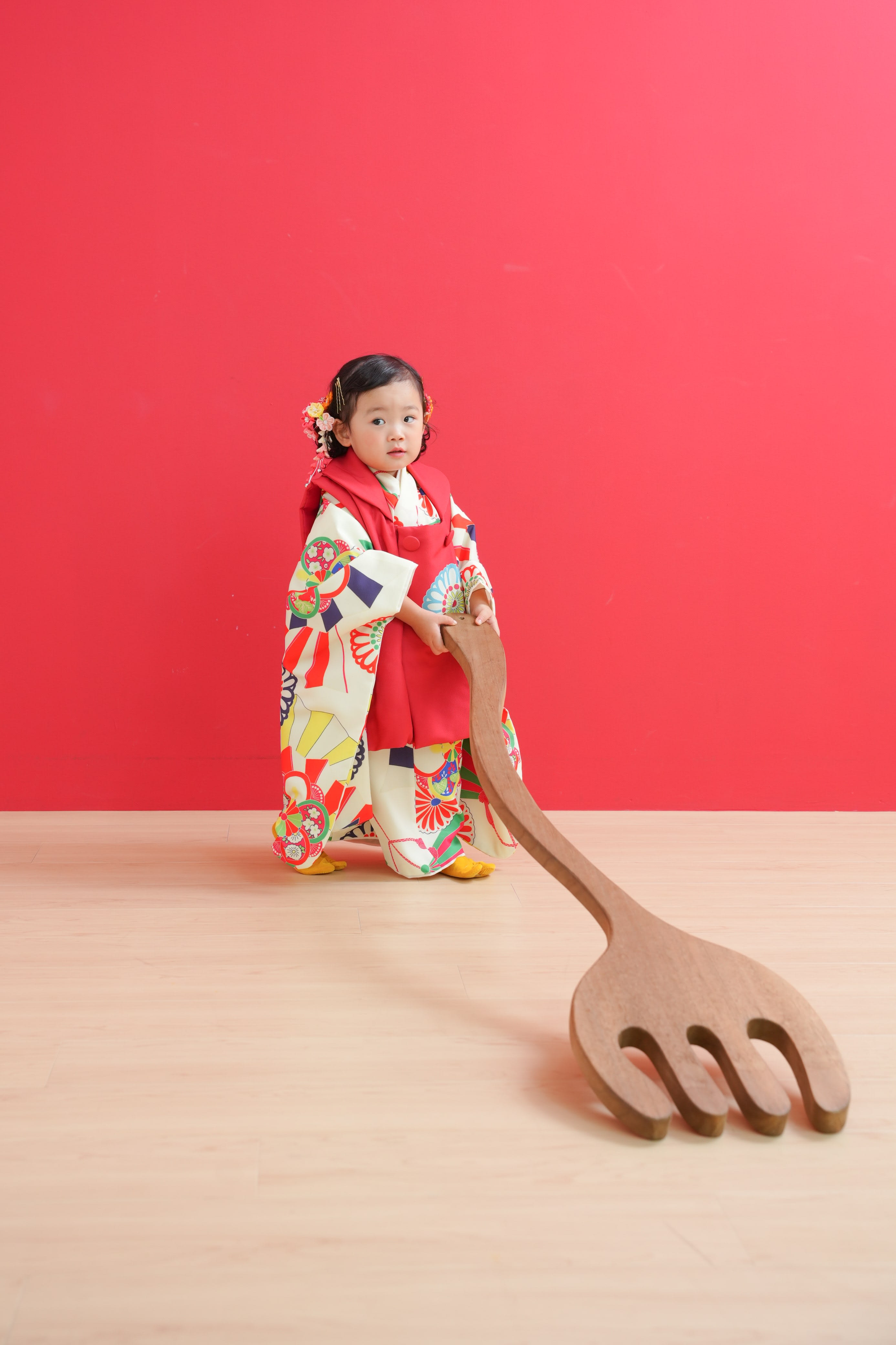 七五三　3歳　女の子