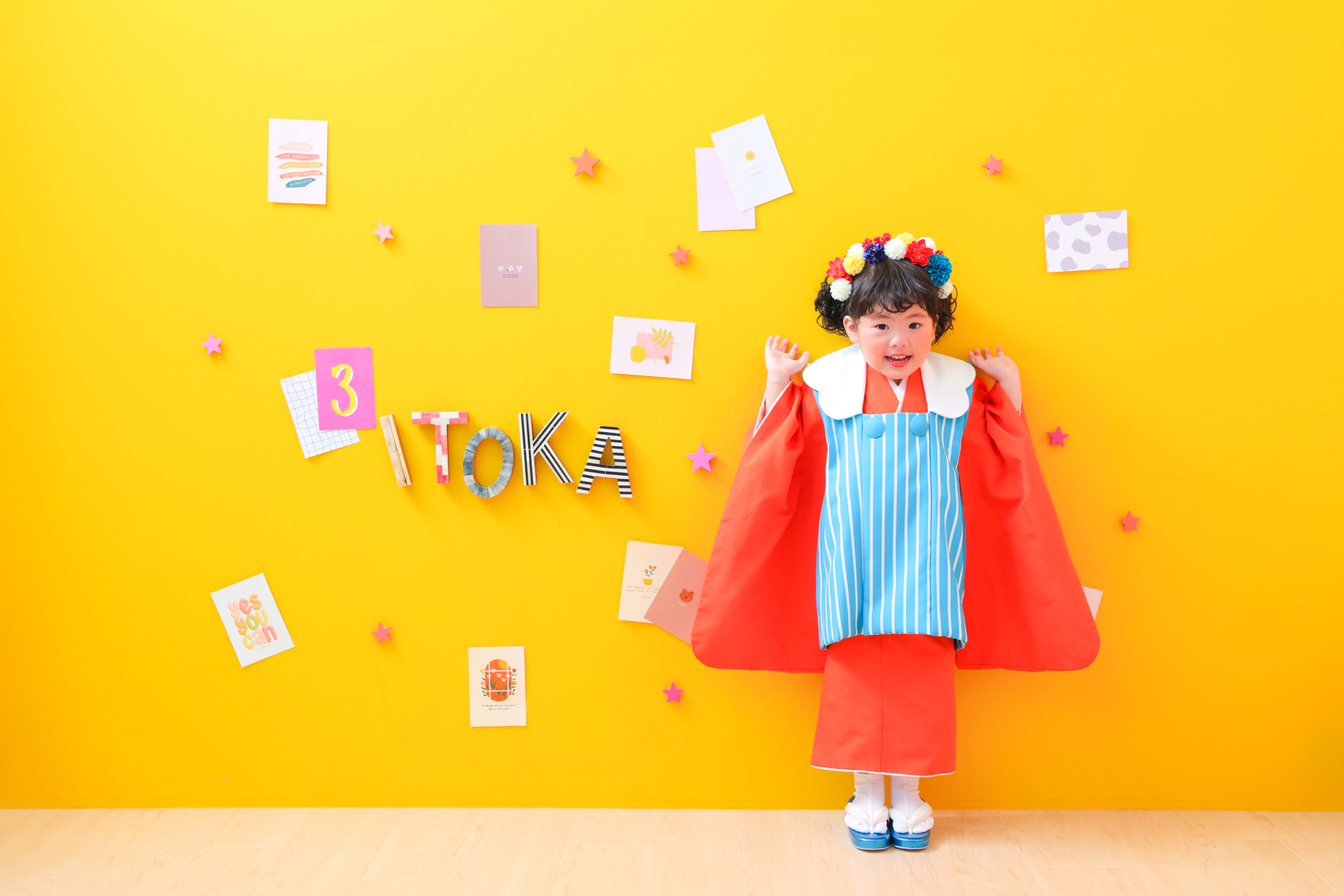 3歳女の子　753 七五三