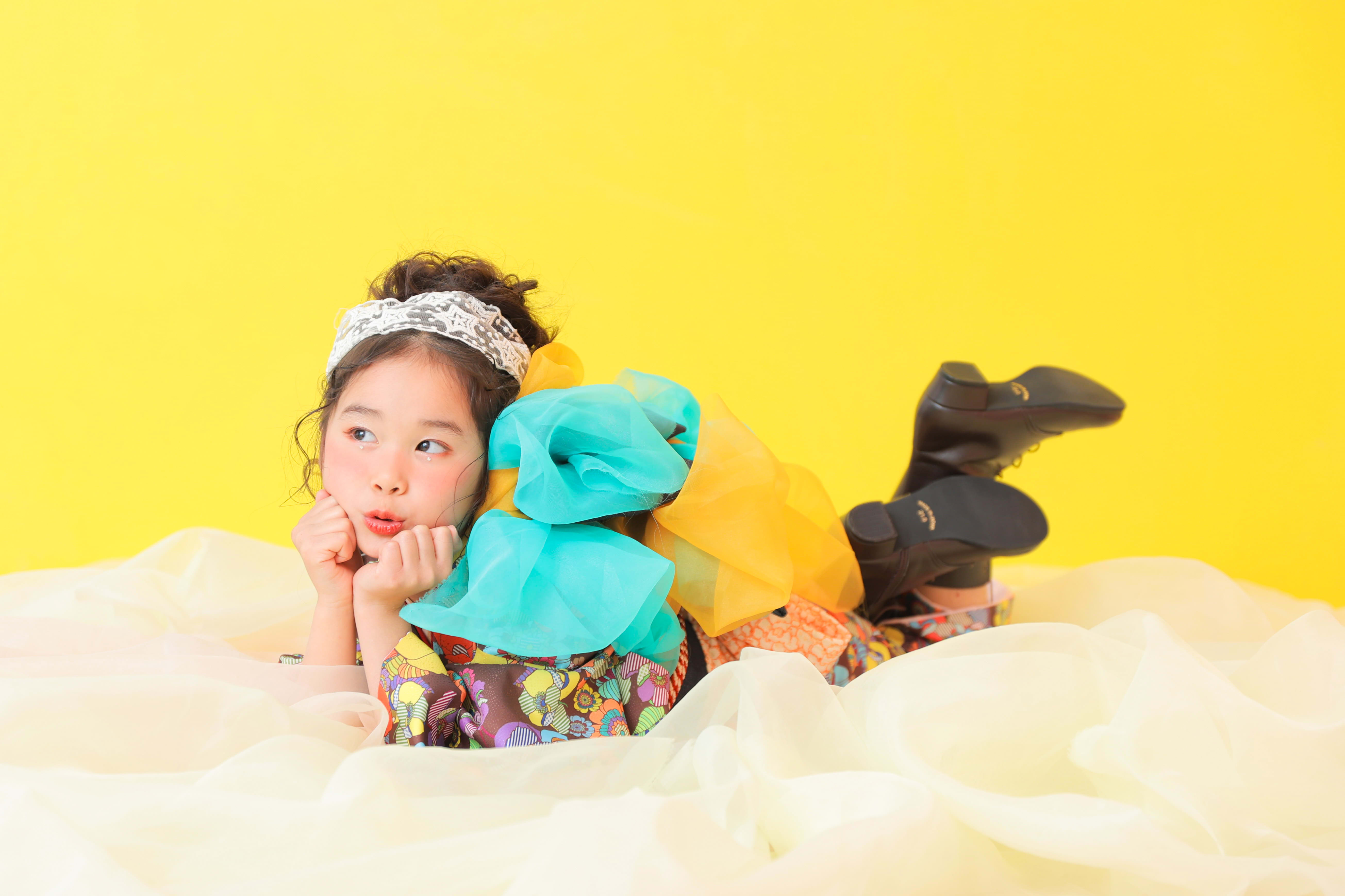 七五三　七五三撮影　753　753撮影　キッズフォトスタジオ　大阪フォトスタジオ