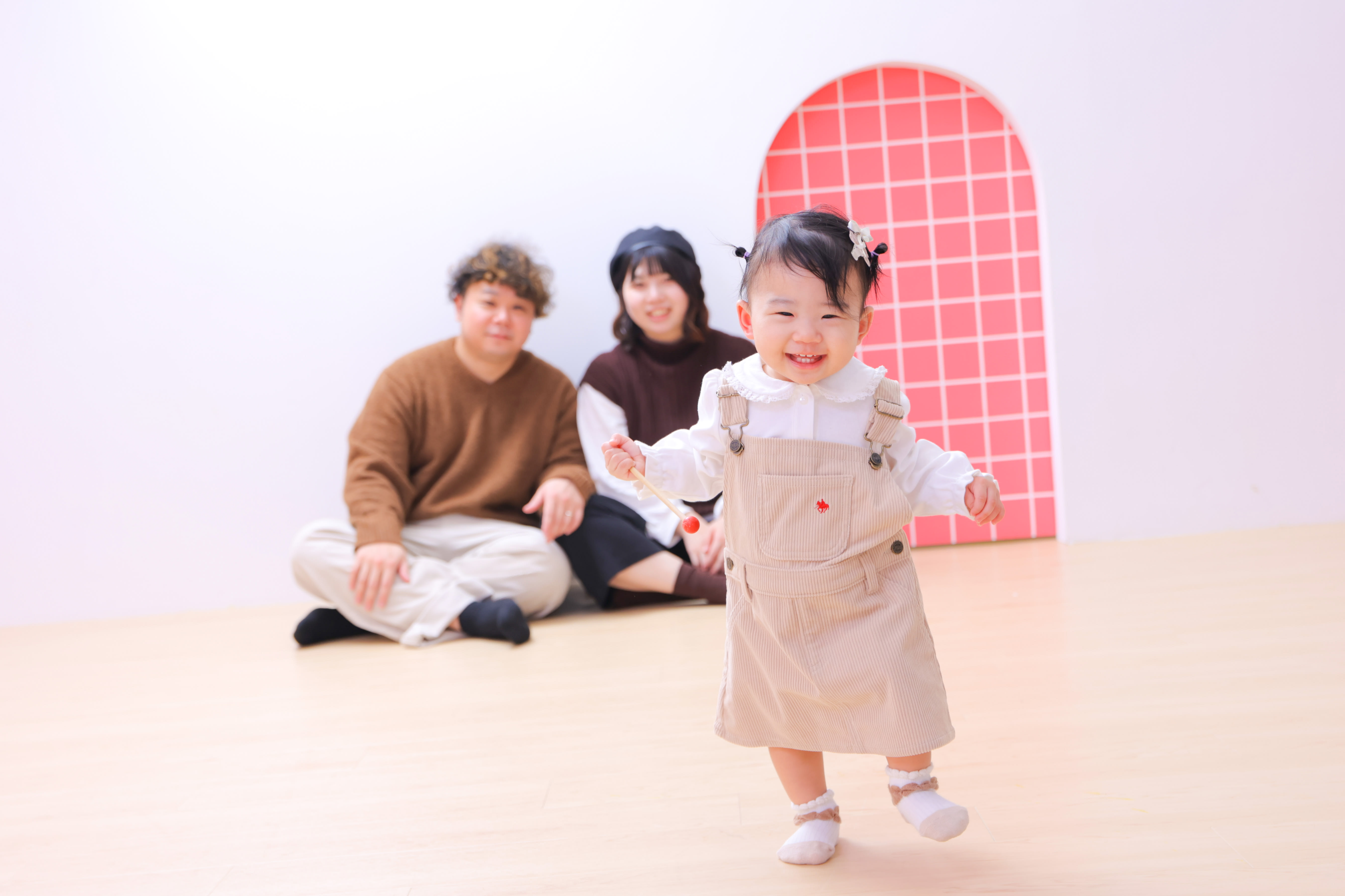 1歳女の子　1歳誕生日