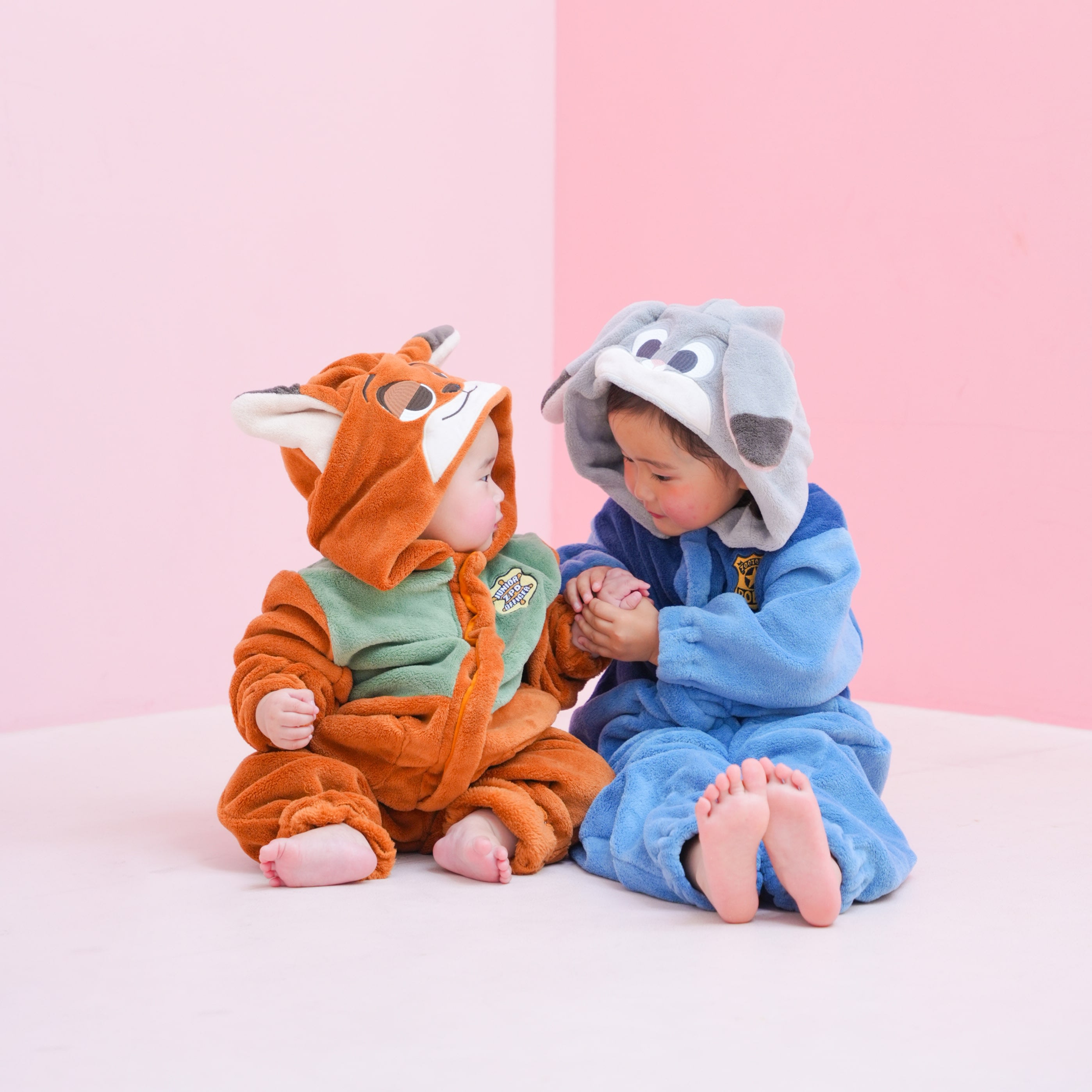 姉妹写真　きぐるみ