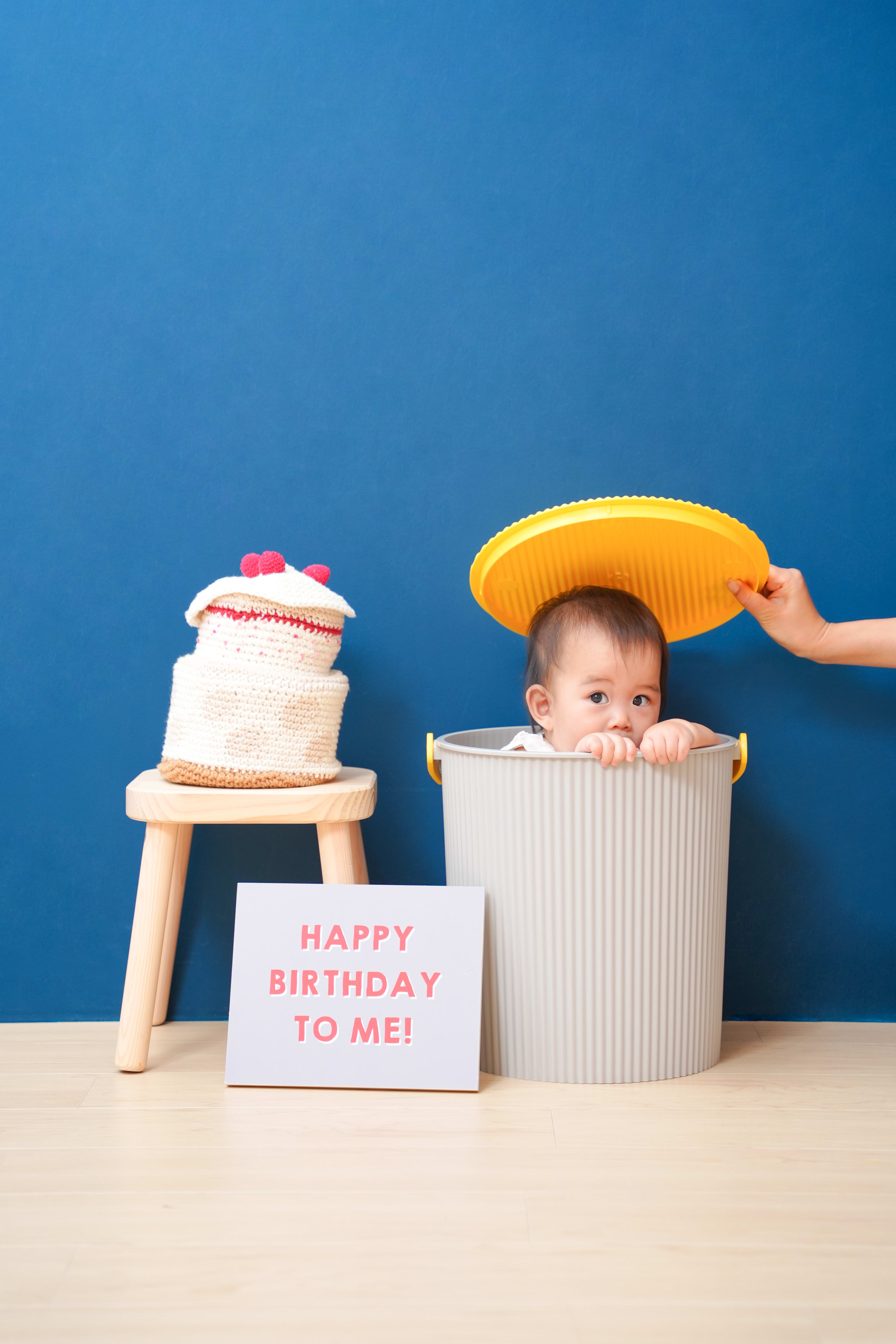 1歳女の子　1歳誕生日