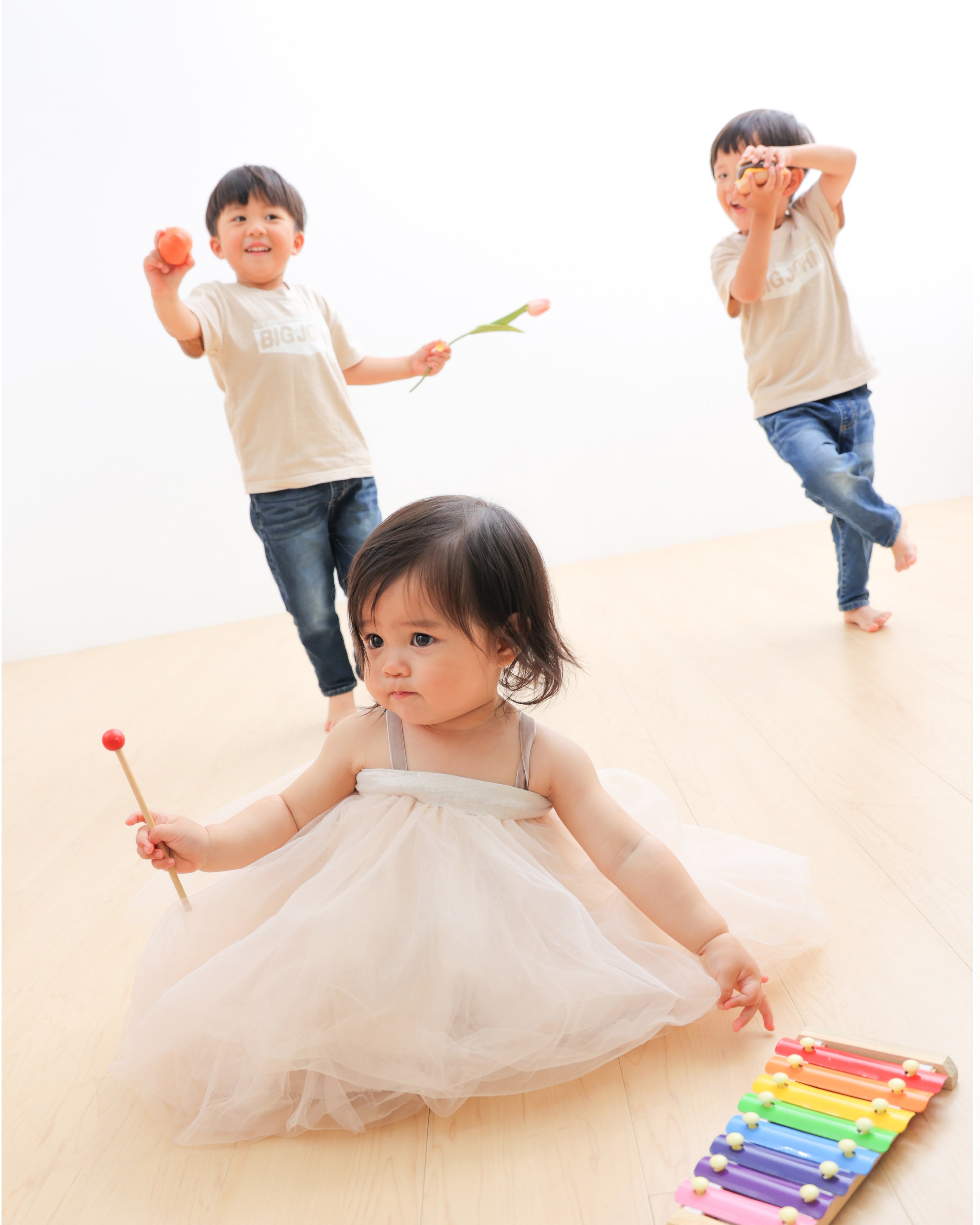 1歳誕生日　バースデー　バースデーフォト　キッズフォトスタジオ　バースデーフォト　子どもスタジオ