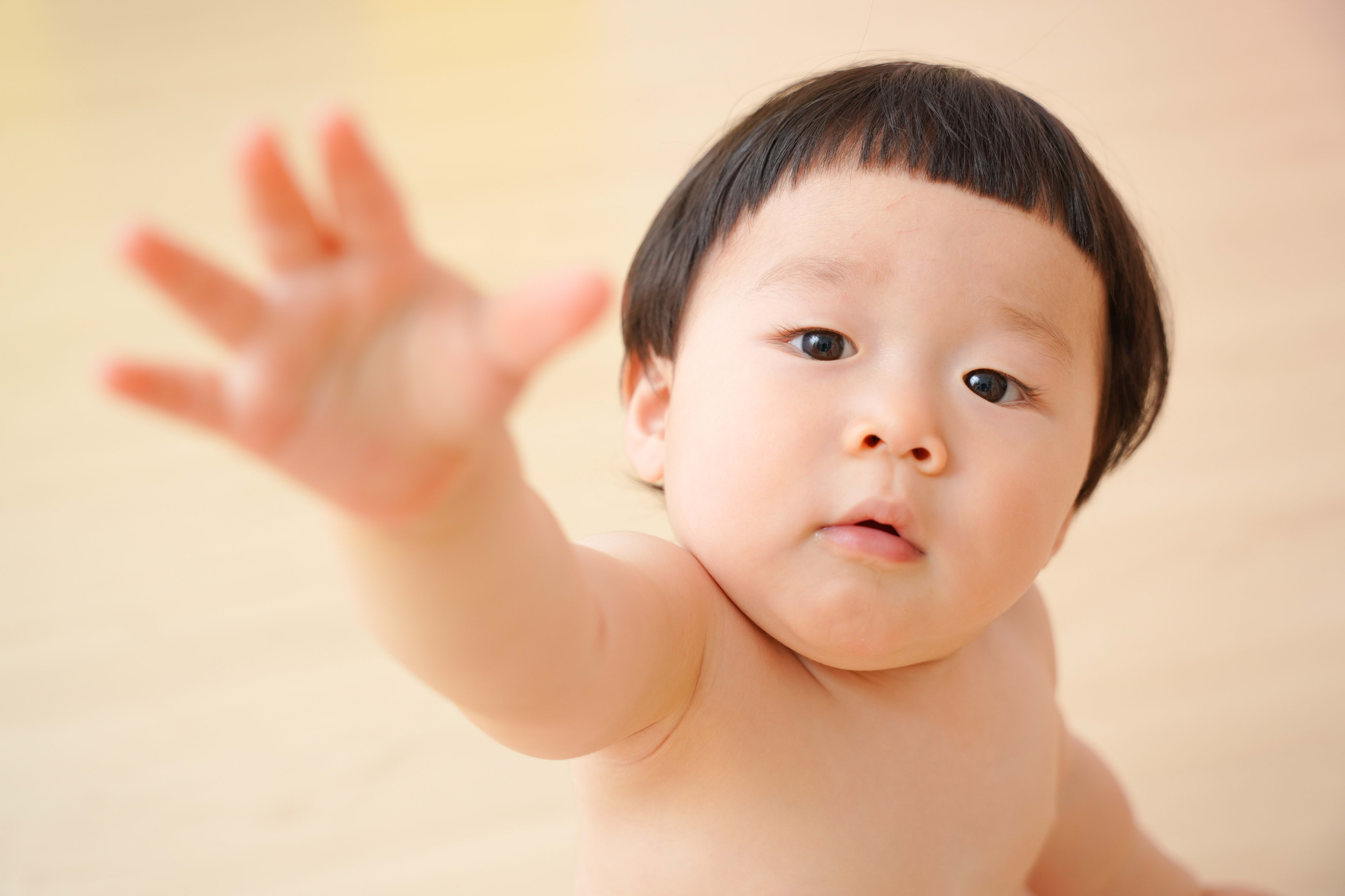 1歳男の子　1歳誕生日