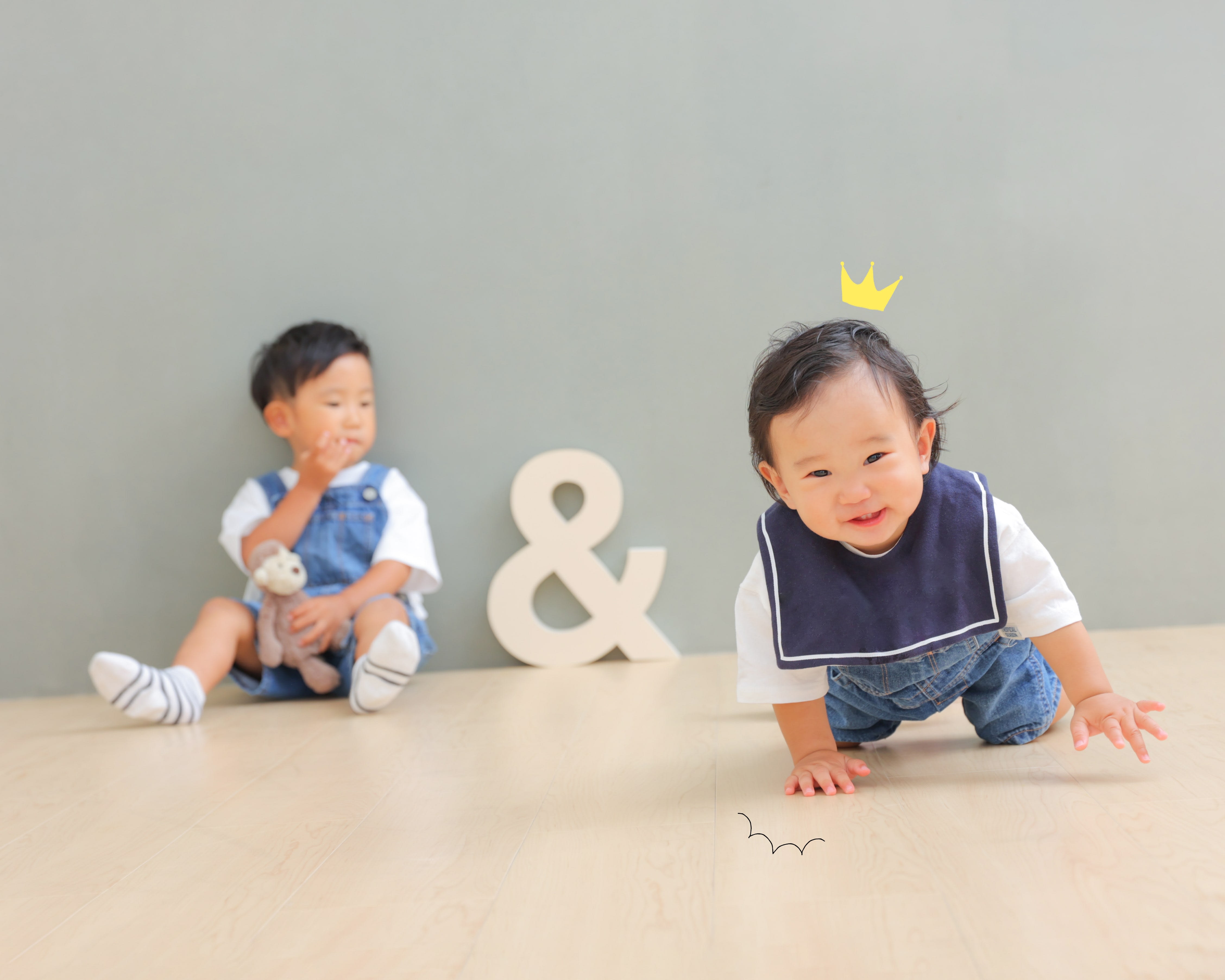 バースデー　バースデーフォト　1歳　1歳男の子　大阪フォトスタジオ　キッズフォトスタジオ