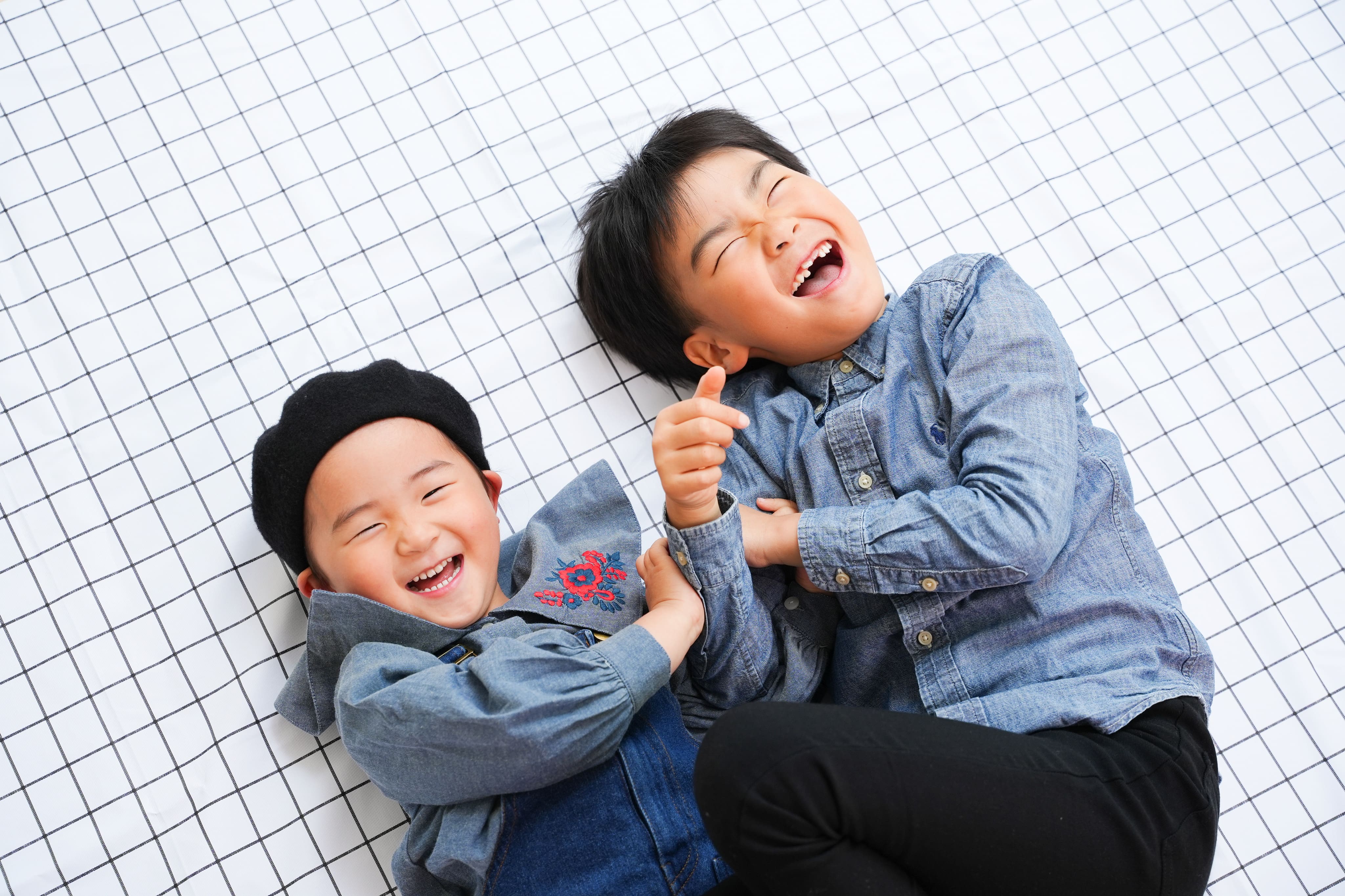 入園　入学　きょうだい撮影　写真　フォトスタジオ　ハピスタ