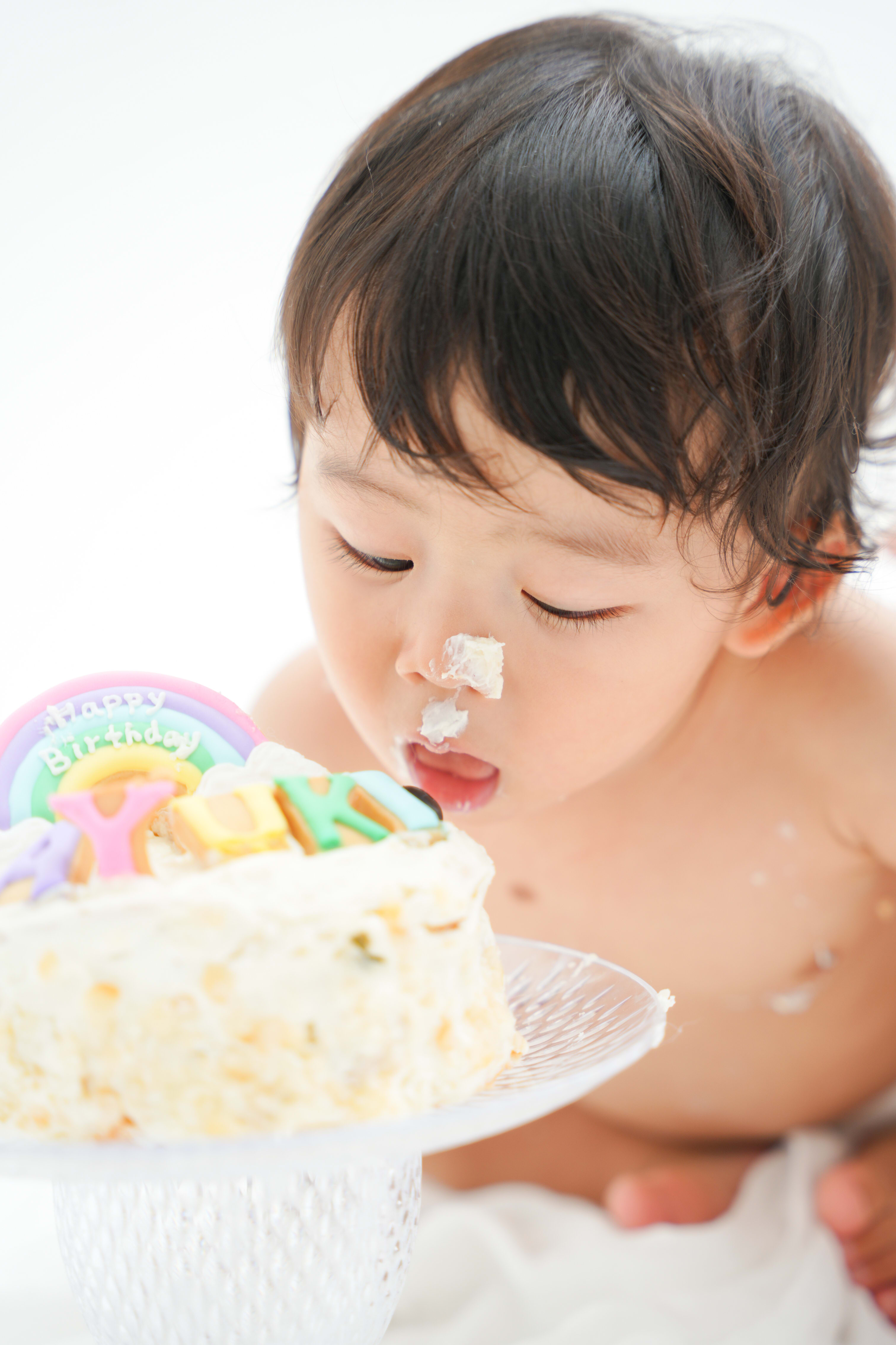 1歳　誕生日　バースデーフォト　バースデー　男の子　フォトスタジオ　なかもずフォトスタジオ