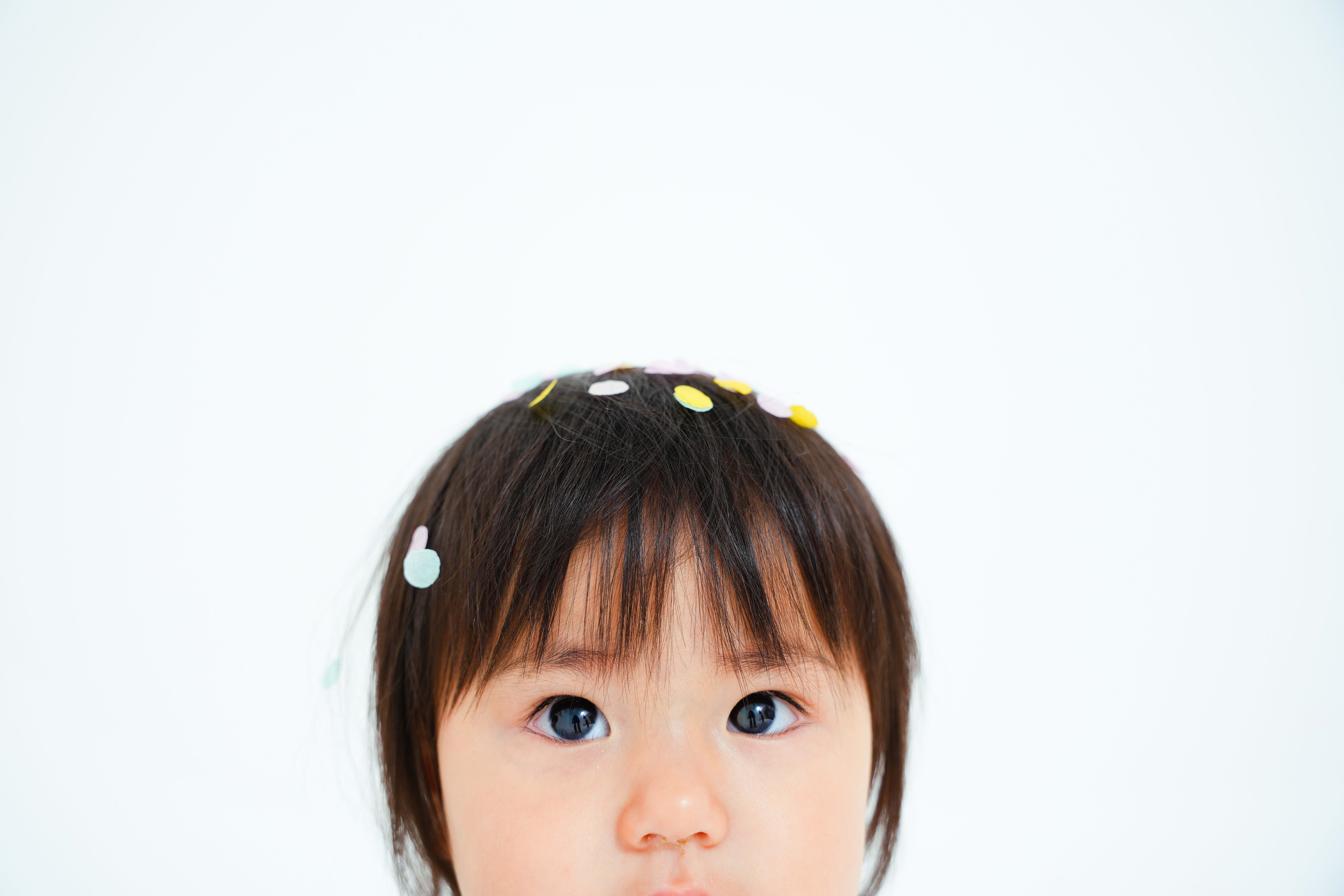 誕生日　誕生日撮影　バースデー　バースデーフォト　バースデー撮影　私服撮影　キッズフォトスタジオ　大阪フォトスタジオ　フォトスタジオ　堺市フォトスタジオ　コンフェッティ