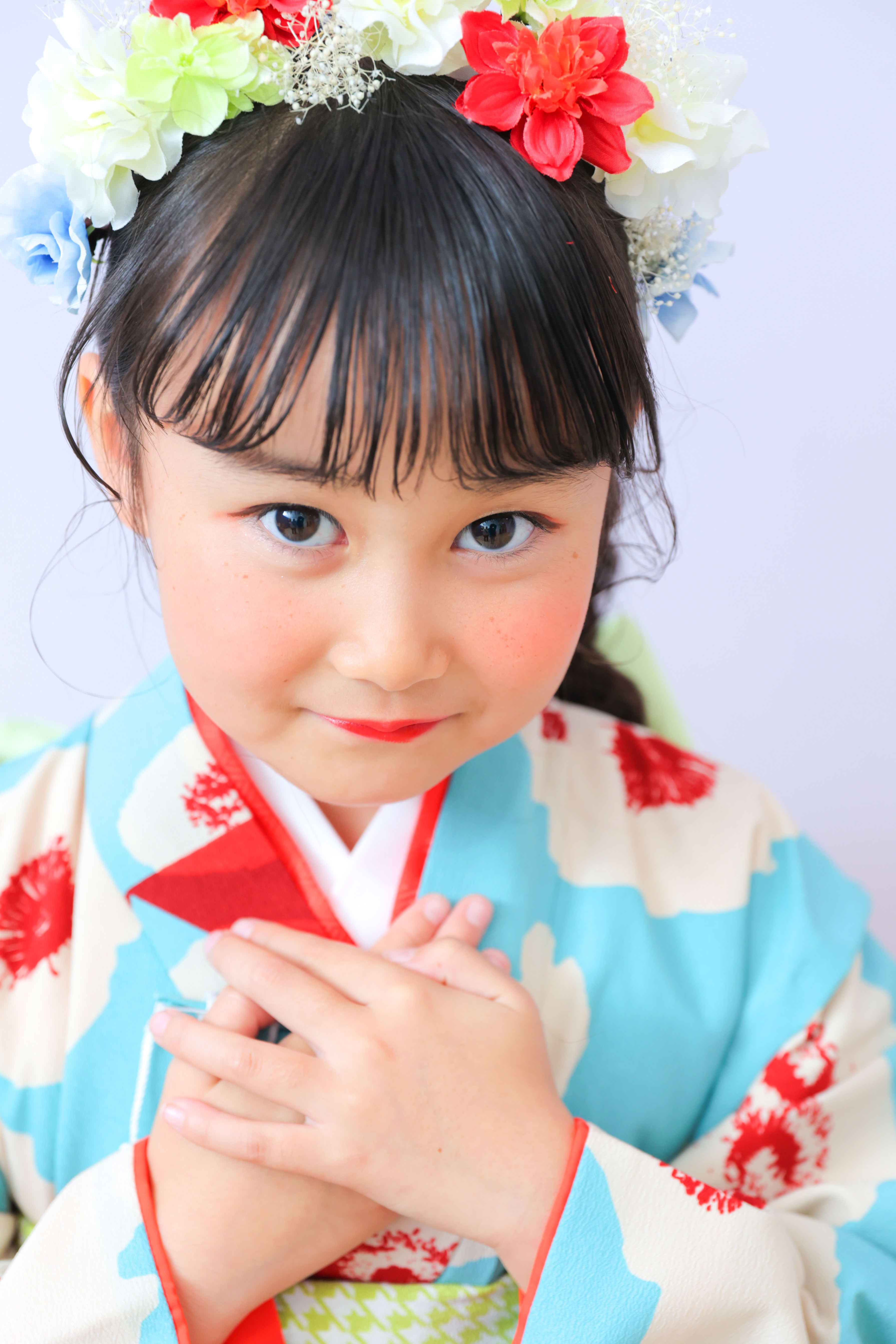 7歳女の子　753 七五三