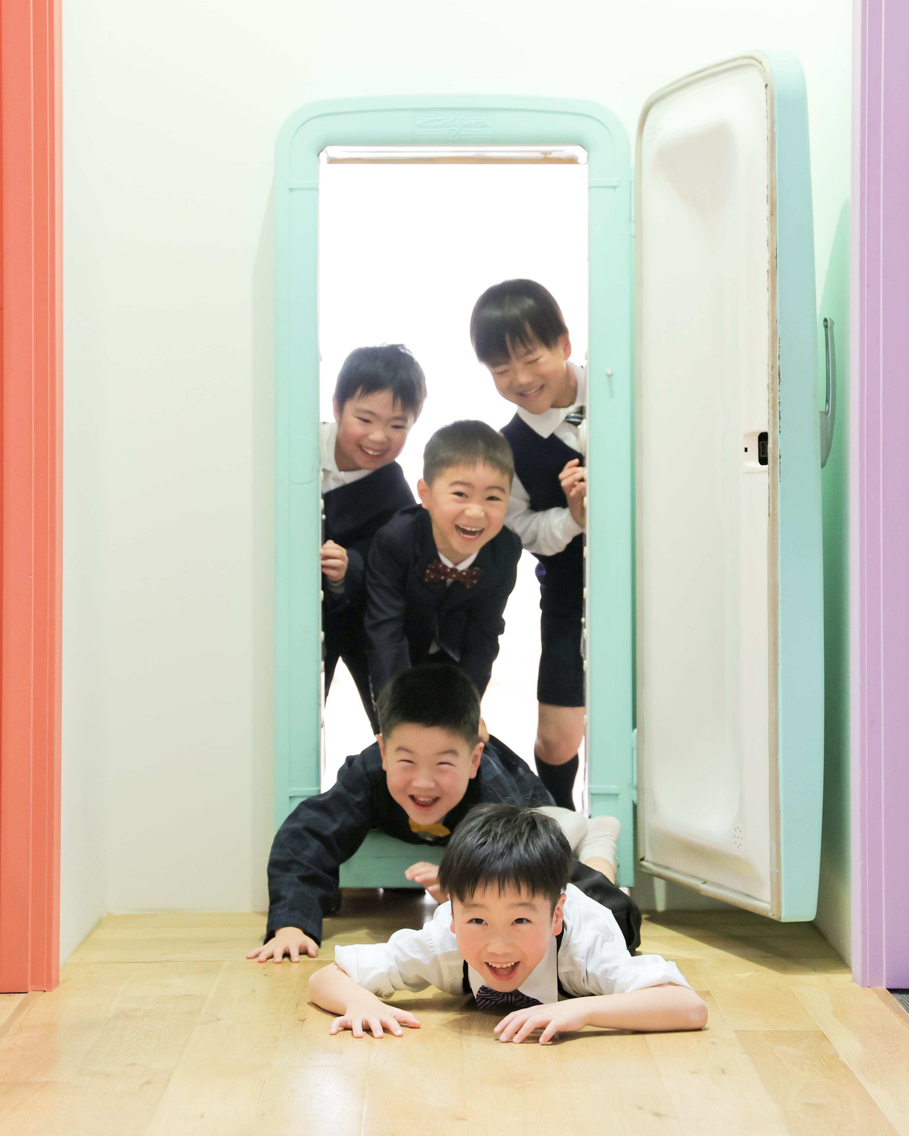 入学　なかよし　友達
