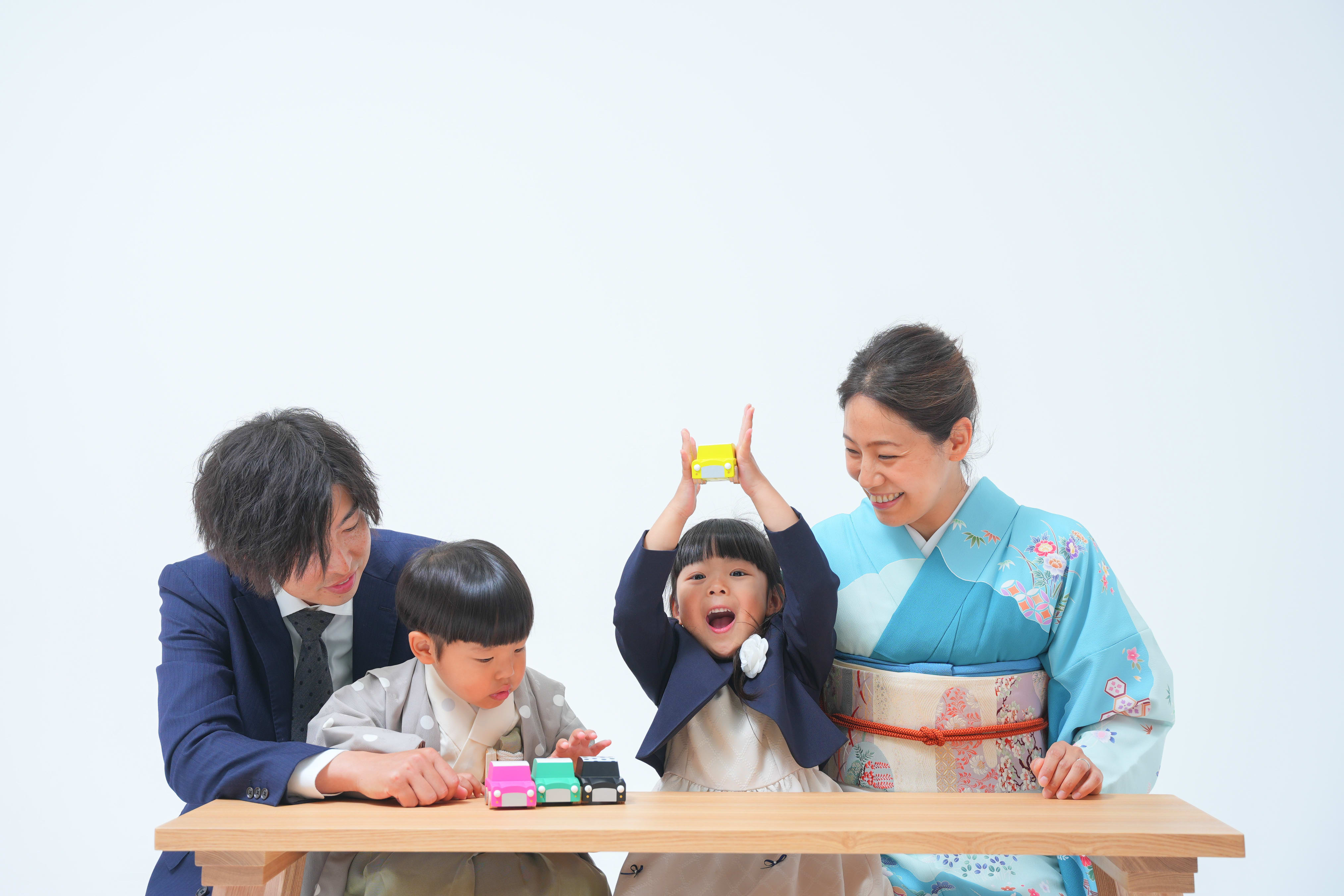 七五三　七五三撮影　753 753撮影　3歳男の子　男の子着物　オリジナル着物　キッズフォトスタジオ　フォトスタジオ　大阪フォトスタジオ　堺市フォトスタジオ　家族撮影　家族