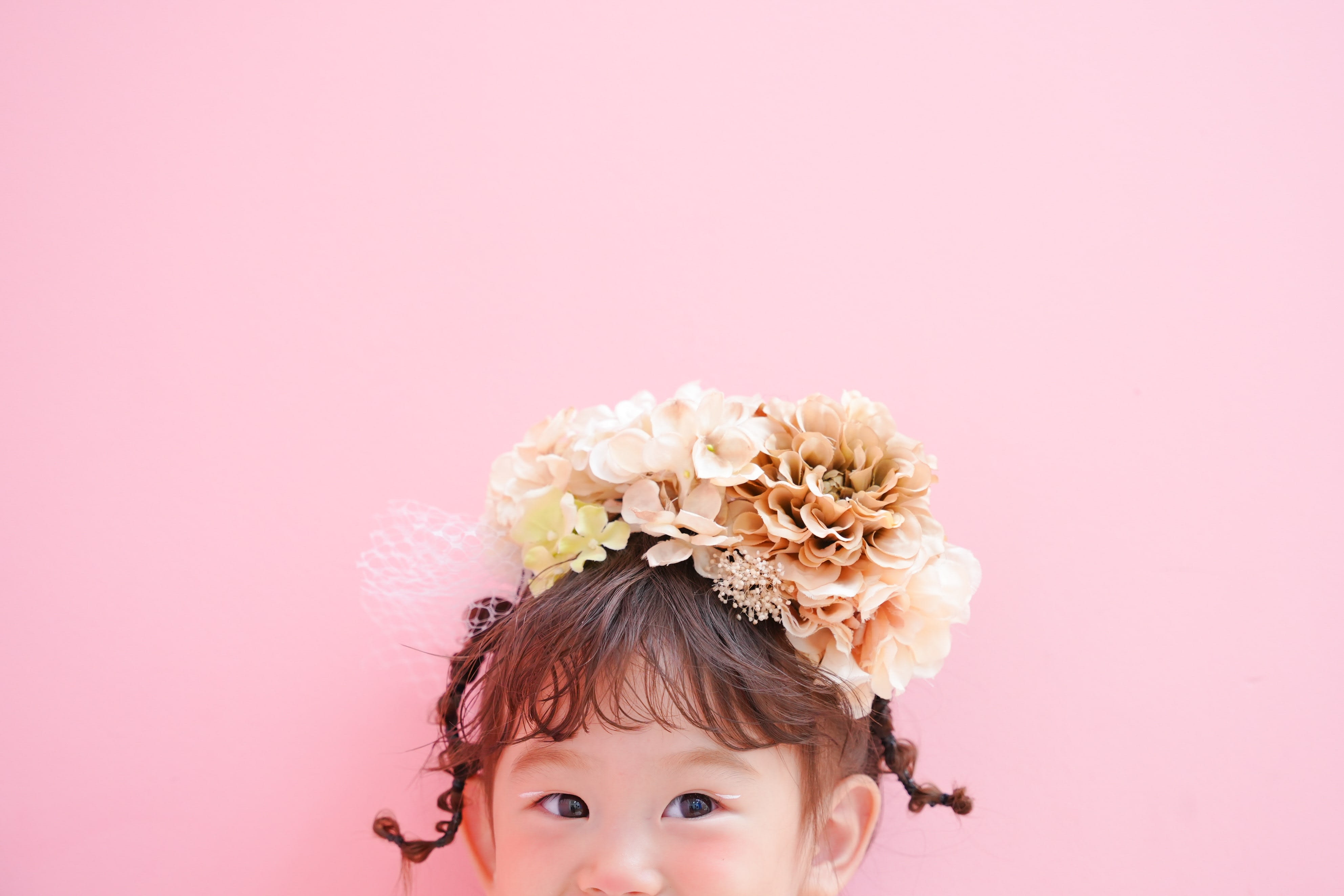 七五三　3歳　女の子　着物