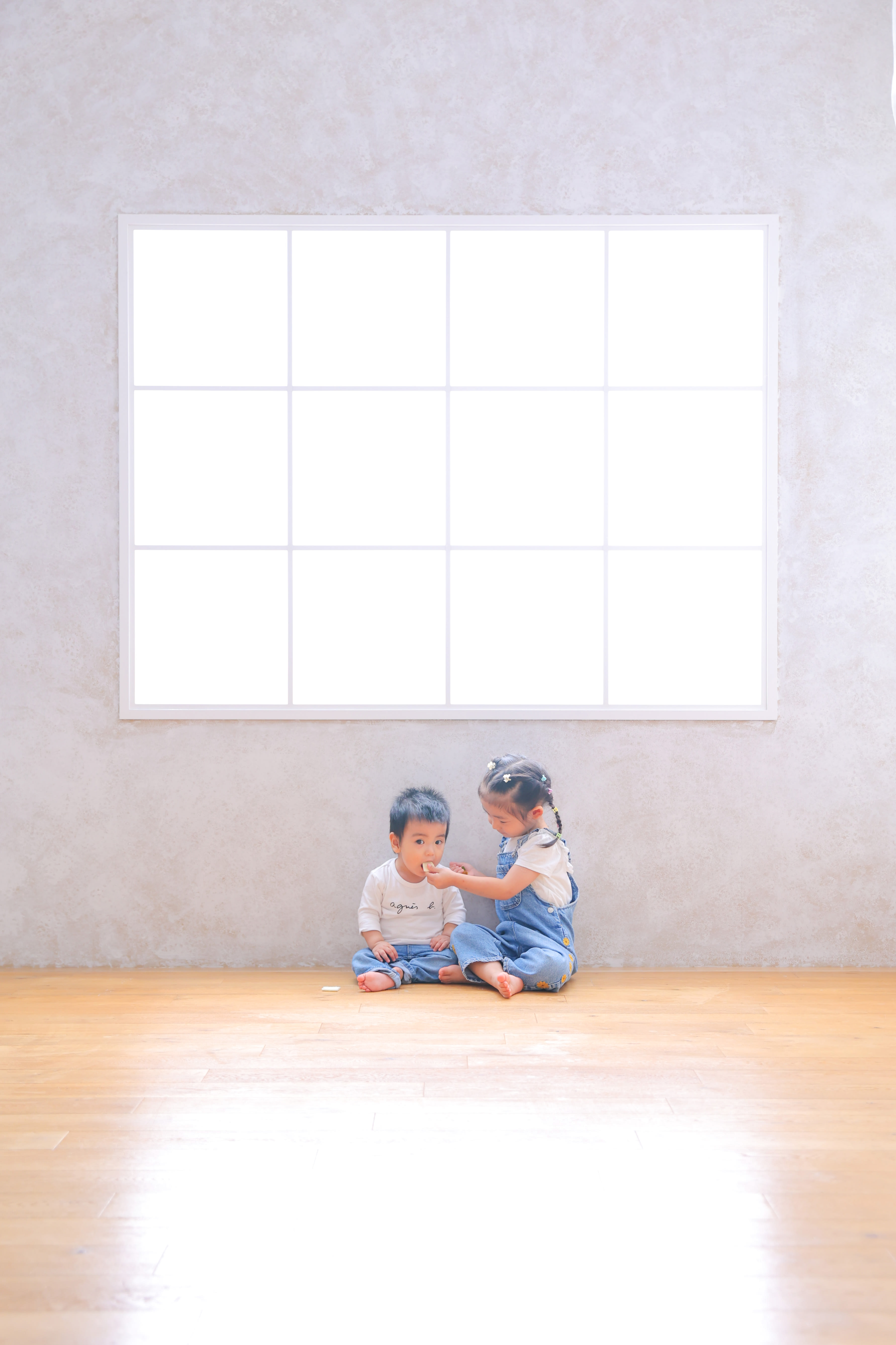 1歳男の子　1歳誕生日　4歳女の子　兄弟