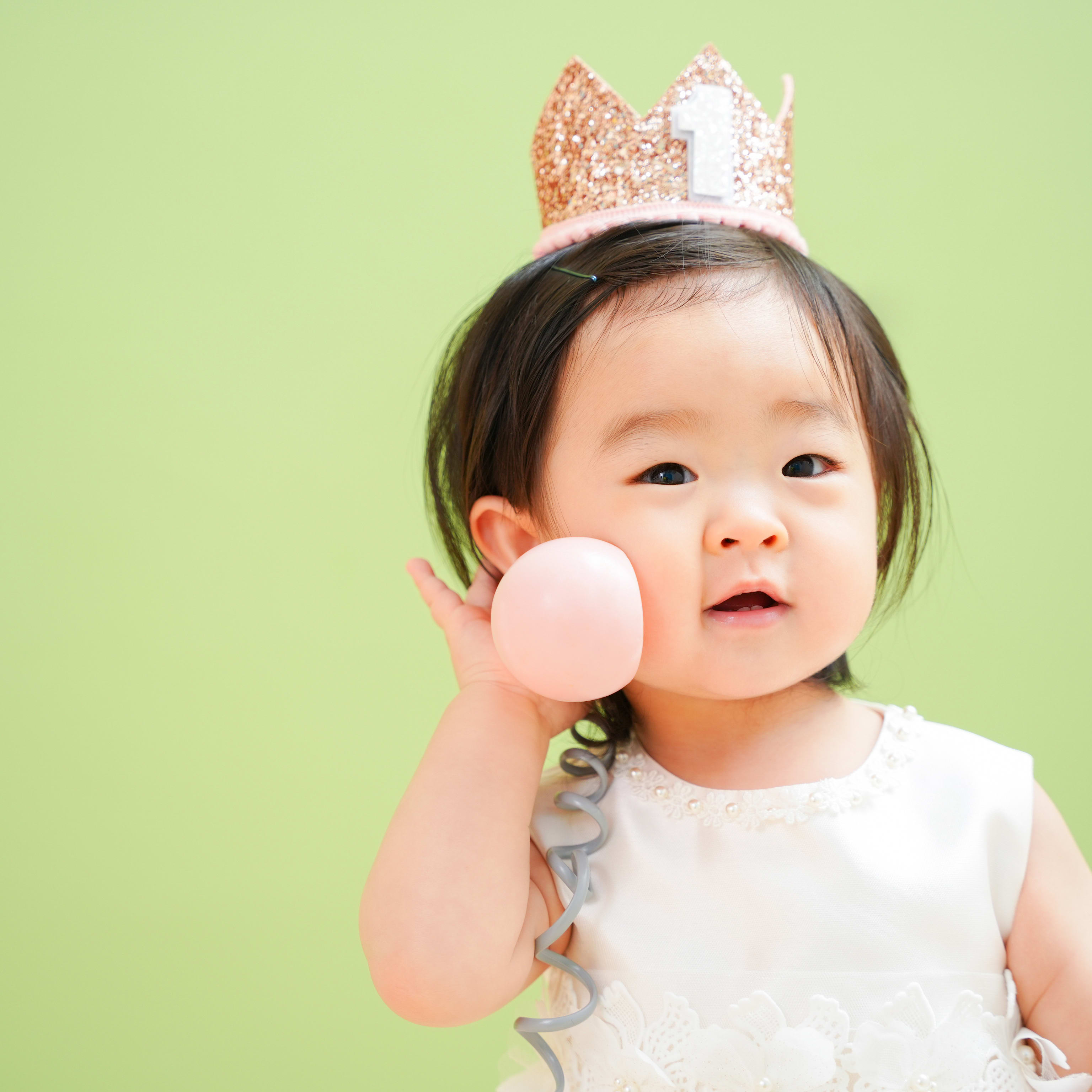 1歳誕生日　バースデー　バースデーフォト　キッズフォトスタジオ　バースデーフォト　子どもスタジオ