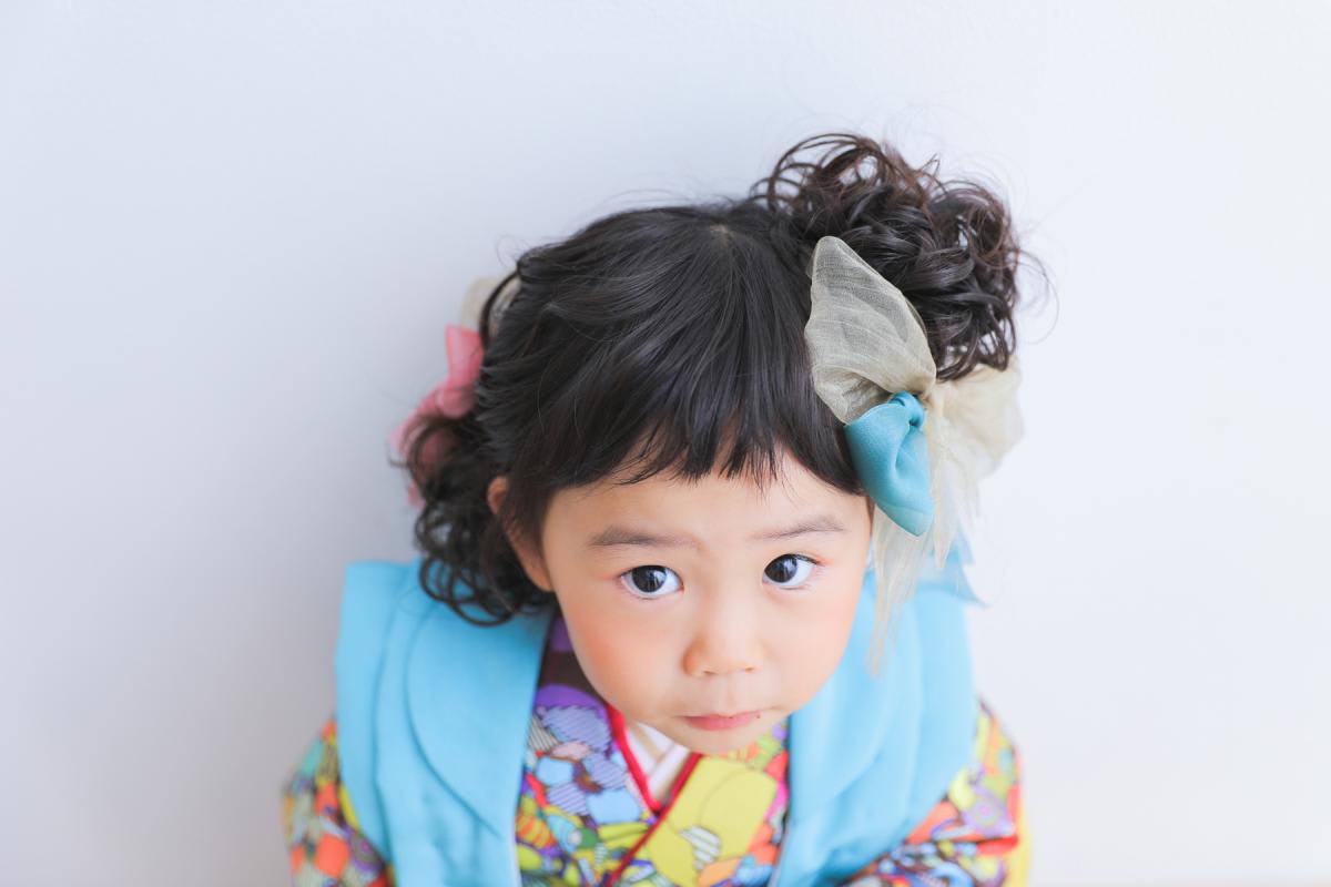 七五三　記念写真　女の子　キッズフォトハウス　HAPISTA